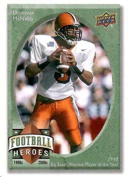 2015 Upper Deck - College Football Heroes: 1990s and 2000s #CFH-DM Donovan McNabb Front
