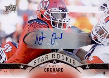 2015 Upper Deck - Star Rookies Autographs #155 Nate Orchard Front