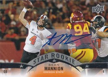 2015 Upper Deck - Star Rookies Autographs #75 Sean Mannion Front