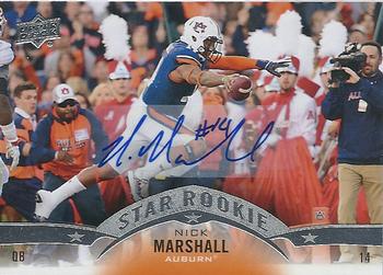 2015 Upper Deck - Star Rookies Autographs #106 Nick Marshall Front