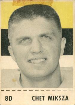 1956 Shredded Wheat CFL #8D Chet Miksza Front