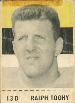 1956 Shredded Wheat CFL #13D Ralph Toohy Front