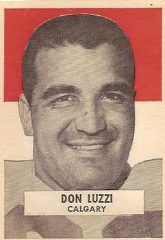 1959 Wheaties CFL #NNO Don Luzzi Front