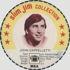 1978 Slim Jim #NNO John Cappelletti Front