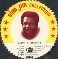 1978 Slim Jim #NNO Emmitt Thomas Front