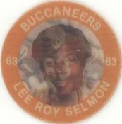 1983 7-Eleven Super Star Sports Coins #3 Lee Roy Selmon Front