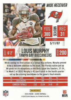 2015 Score #61 Louis Murphy Back