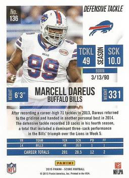 2015 Score #136 Marcell Dareus Back