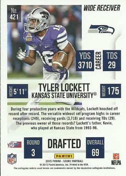 2015 Score #421 Tyler Lockett Back