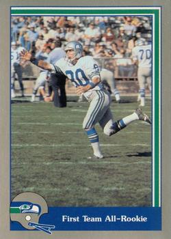 1989 Pacific Steve Largent #13 First Team All-Rookie Front