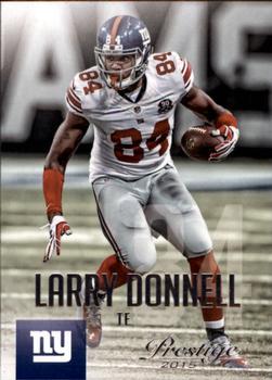 2015 Panini Prestige #43 Larry Donnell Front