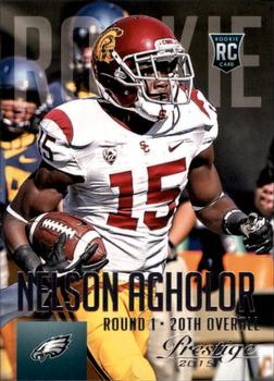 2015 Panini Prestige #272a Nelson Agholor Front