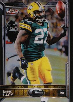 2015 Topps Chrome #19 Eddie Lacy Front