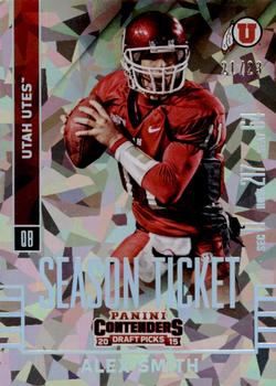 2015 Panini Contenders Draft Picks - Cracked Ice #4 Alex Smith Front