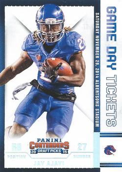 2015 Panini Contenders Draft Picks - Game Day Tickets #24 Jay Ajayi Front