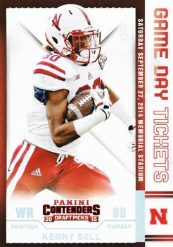 2015 Panini Contenders Draft Picks - Game Day Tickets #80 Kenny Bell Front
