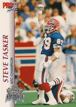 1992-93 Pro Set Super Bowl XXVII #XXVII Steve Tasker Front