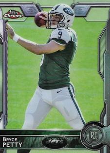 2015 Topps Chrome Mini #137a Bryce Petty Front