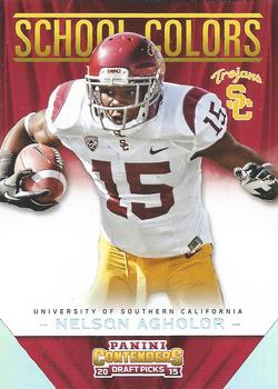 2015 Panini Contenders Draft Picks - School Colors #35 Nelson Agholor Front
