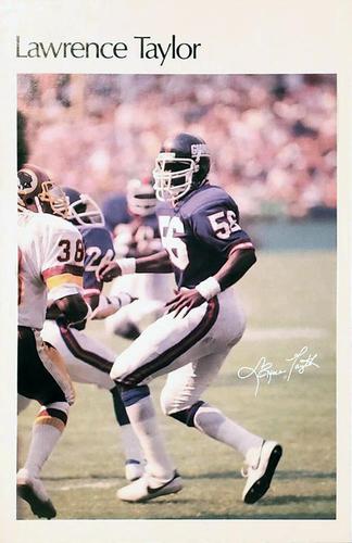 1982 Marketcom #11 Lawrence Taylor Front