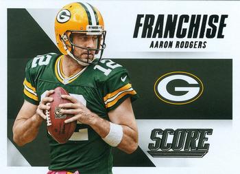 2015 Score - Franchise #14 Aaron Rodgers Front