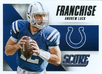 2015 Score - Franchise #15 Andrew Luck Front