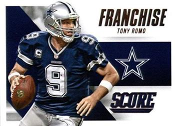 2015 Score - Franchise #5 Tony Romo Front