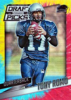2015 Panini Prizm Collegiate Draft Picks - Prizms Tie Dyed #97 Tony Romo Front