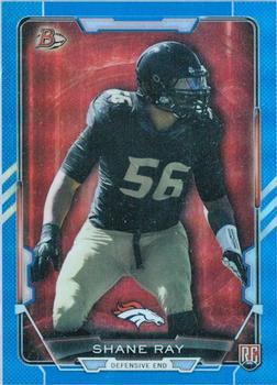 2015 Bowman - Rookies Blue #70 Shane Ray Front