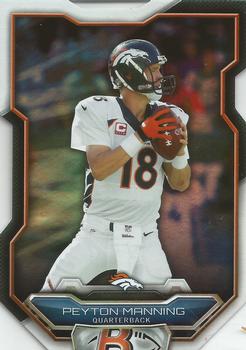 2015 Bowman - Die Cuts #BCDC-PM Peyton Manning Front