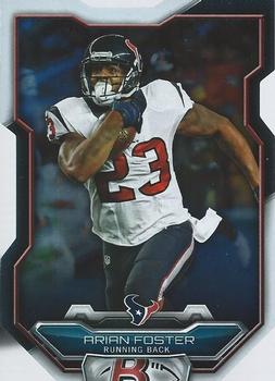 2015 Bowman - Die Cuts #BCDC-AF Arian Foster Front