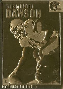 1999-01 The Danbury Mint 22K Gold Legends #93 Dermontti Dawson Front