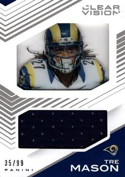 2015 Panini Clear Vision - Clear Vision Jersey #CJ-TM Tre Mason Front