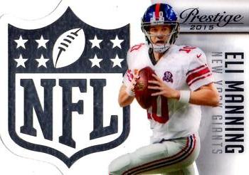 2015 Panini Prestige - NFL Shield #20 Eli Manning Front