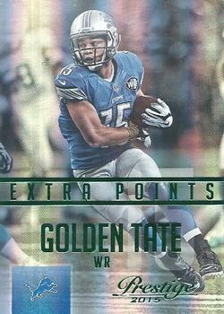 2015 Panini Prestige - Extra Points Green #89 Golden Tate Front