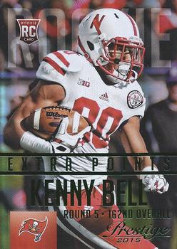 2015 Panini Prestige - Extra Points Green #256 Kenny Bell Front