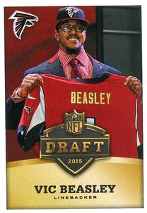 2015 Panini Stickers #14 Vic Beasley Front