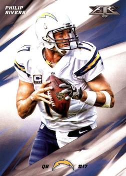 2015 Topps Fire #19 Philip Rivers Front