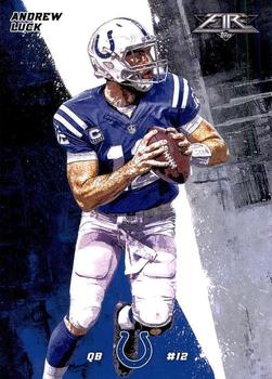 2015 Topps Fire #34 Andrew Luck Front