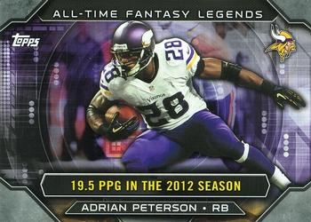 2015 Topps - All Time Fantasy Legends #ATFL-AP Adrian Peterson Front