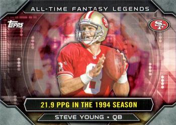 2015 Topps - All-Time Fantasy Legends #ATFL-SY Steve Young Front