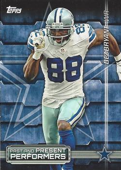 2015 Topps - Past and Present Performers #PPP-BSM Dez Bryant / Emmitt Smith Front