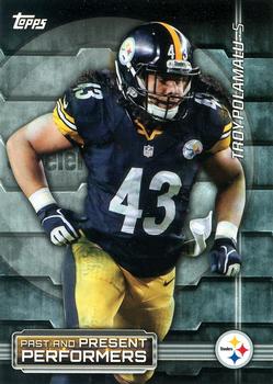 2015 Topps - Past and Present Performers #PPP-PW Troy Polamalu / Rod Woodson Front