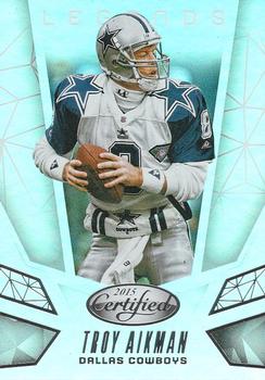 2015 Panini Certified - Legends #CL17 Troy Aikman Front