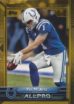 2015 Topps - Gold #282 Pat McAfee Front
