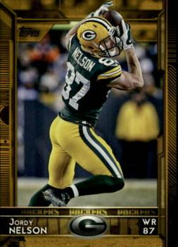 2015 Topps - Gold #3 Jordy Nelson Front