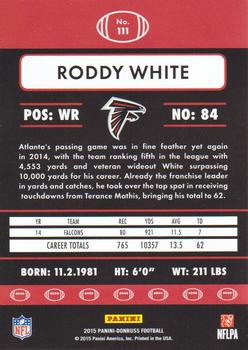2015 Donruss #111 Roddy White Back