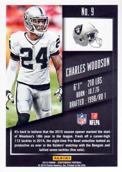2015 Panini Contenders #9 Charles Woodson Back
