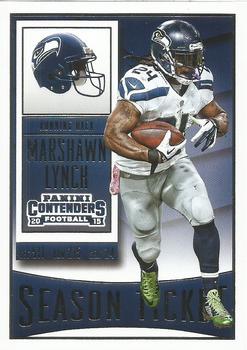 2015 Panini Contenders #21 Marshawn Lynch Front