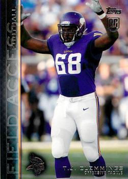2015 Topps Field Access #78 T.J. Clemmings Front